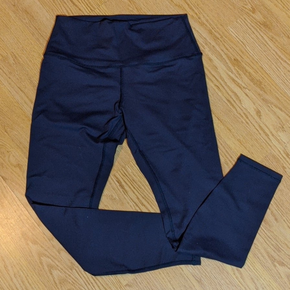 Navy Leggings High Waisted